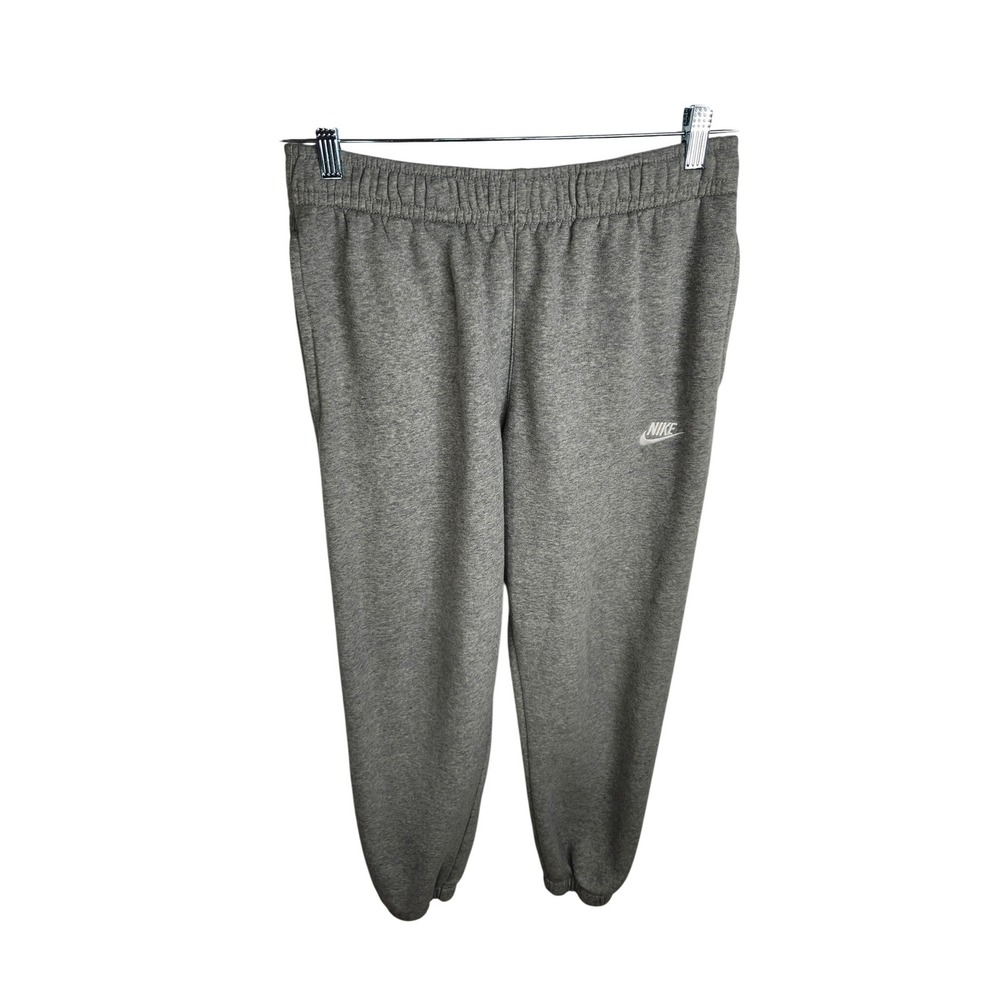 Nike Joggers Mens Medium Gray BV2737-063 Sportswear Club Fleece Sweatpants